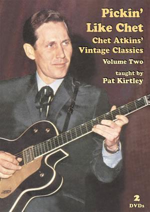 Pickin' Like Chet:  Chet Atkins Vintage Classics, Vol. 2,  2-DVD Set Media Mel Bay