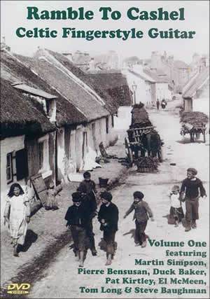 Ramble to Cashel - Celtic Fingerstyle Guitar Volume 1 DVD Media Mel Bay