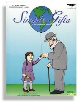 Simple Gifts for Trumpet or Clarinet & Piano Media Santorella