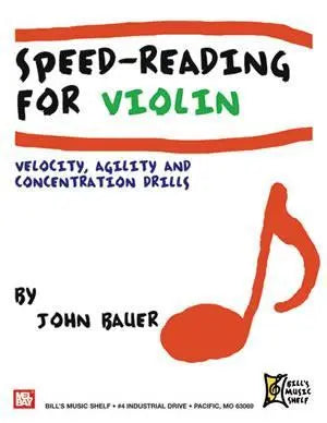 Speed-Reading for Violin Media Mel Bay