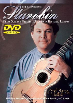 Starobin Plays Sor and Giuliani DVD Media Mel Bay