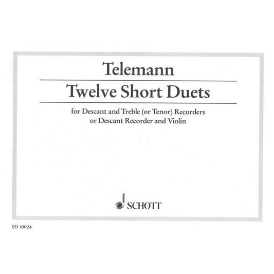Telemann - 12 Short Duets Media Lark in the Morning