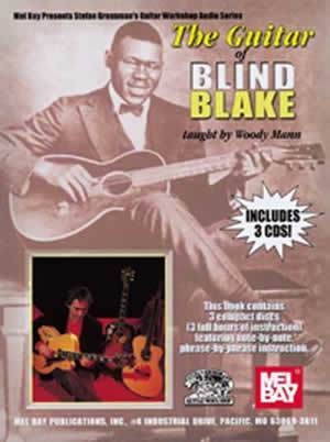 The Guitar of Blind Blake  Book/3-CD Set Media Mel Bay