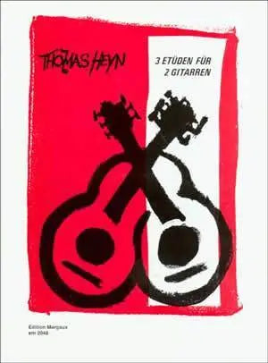 Thomas Heyn: Three Edutes for Two Guitars Media Mel Bay