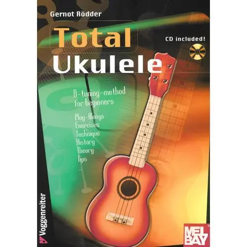 Total Ukulele Book & CD Media Mel Bay