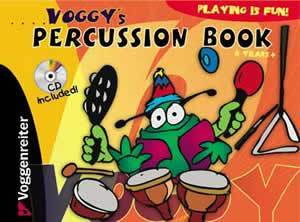 Voggy's Percussion Book Book/CD Set Media Mel Bay