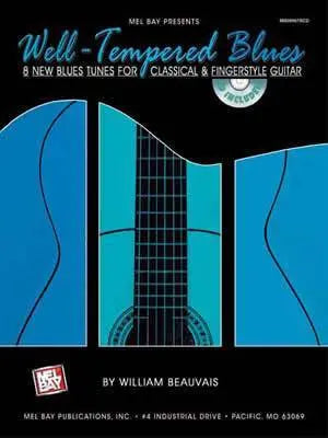 Well-Tempered Blues Book/CD Set Media Mel Bay