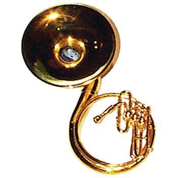Mini Sousaphone, Brass, 3-1/2" Musical Gifts Lark in the Morning