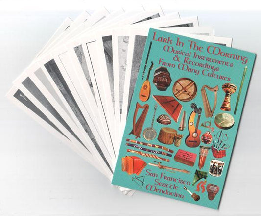 Set of 11 Retro Lark Post Cards Musical Postcards Lark in the Morning