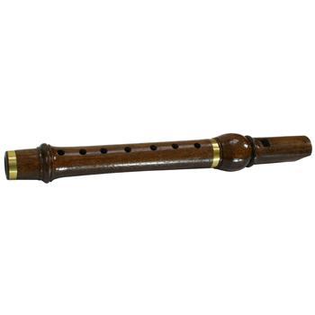 Nepali Whistle,  Teak wood, 10-3/4" L. Other Wind Instruments Lark in the Morning