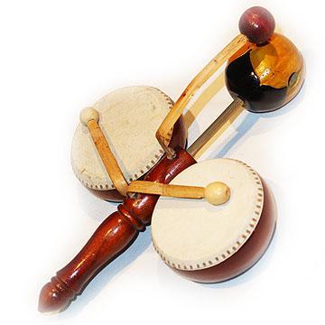 Double Drum WIth Block Percussion - Others Lark in the Morning