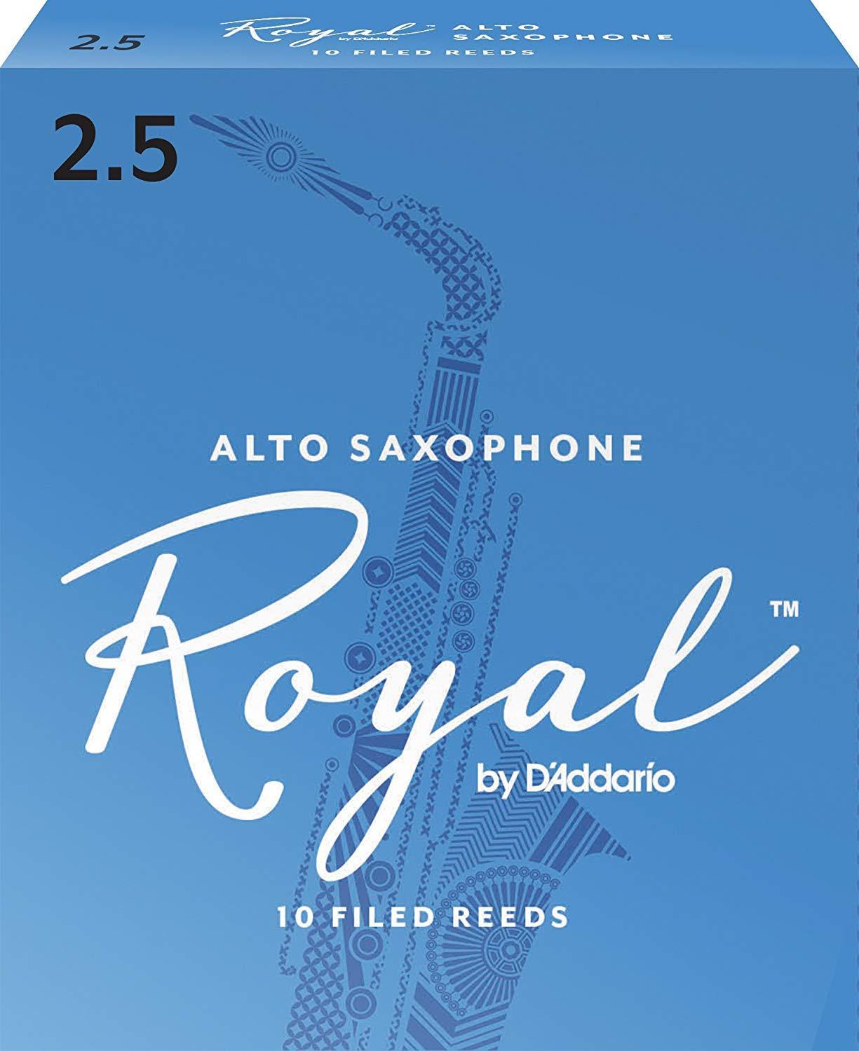 Royal by D'Addario Alto Saxophone Reeds 10-Pack Reeds D'Addario