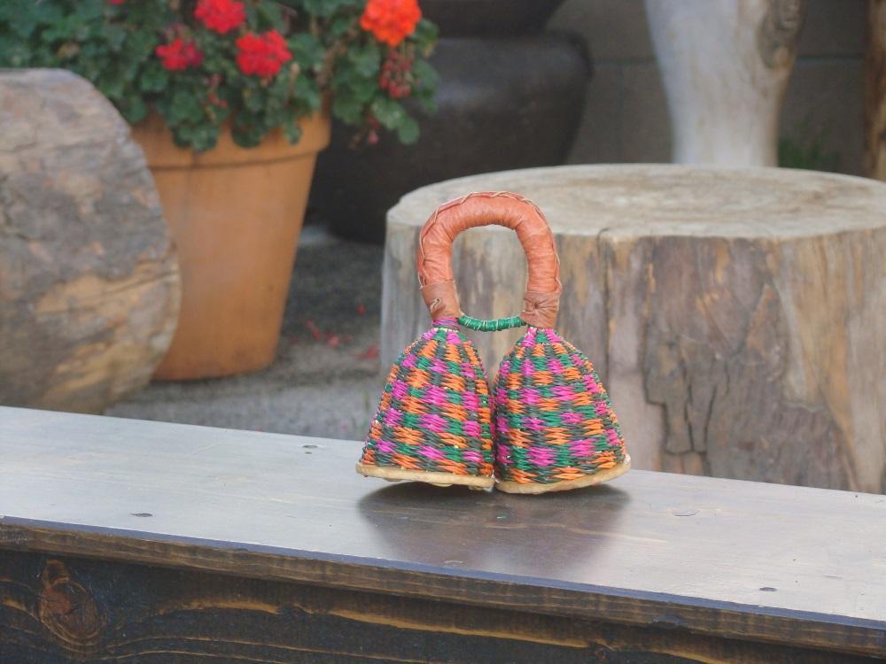 Ghana Caxixi Double Shakers, Maracas & Rattles Lark in the Morning