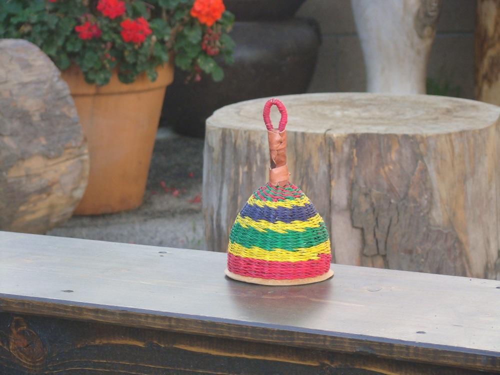 Ghana Caxixi Single 4" Shakers, Maracas & Rattles Lark in the Morning