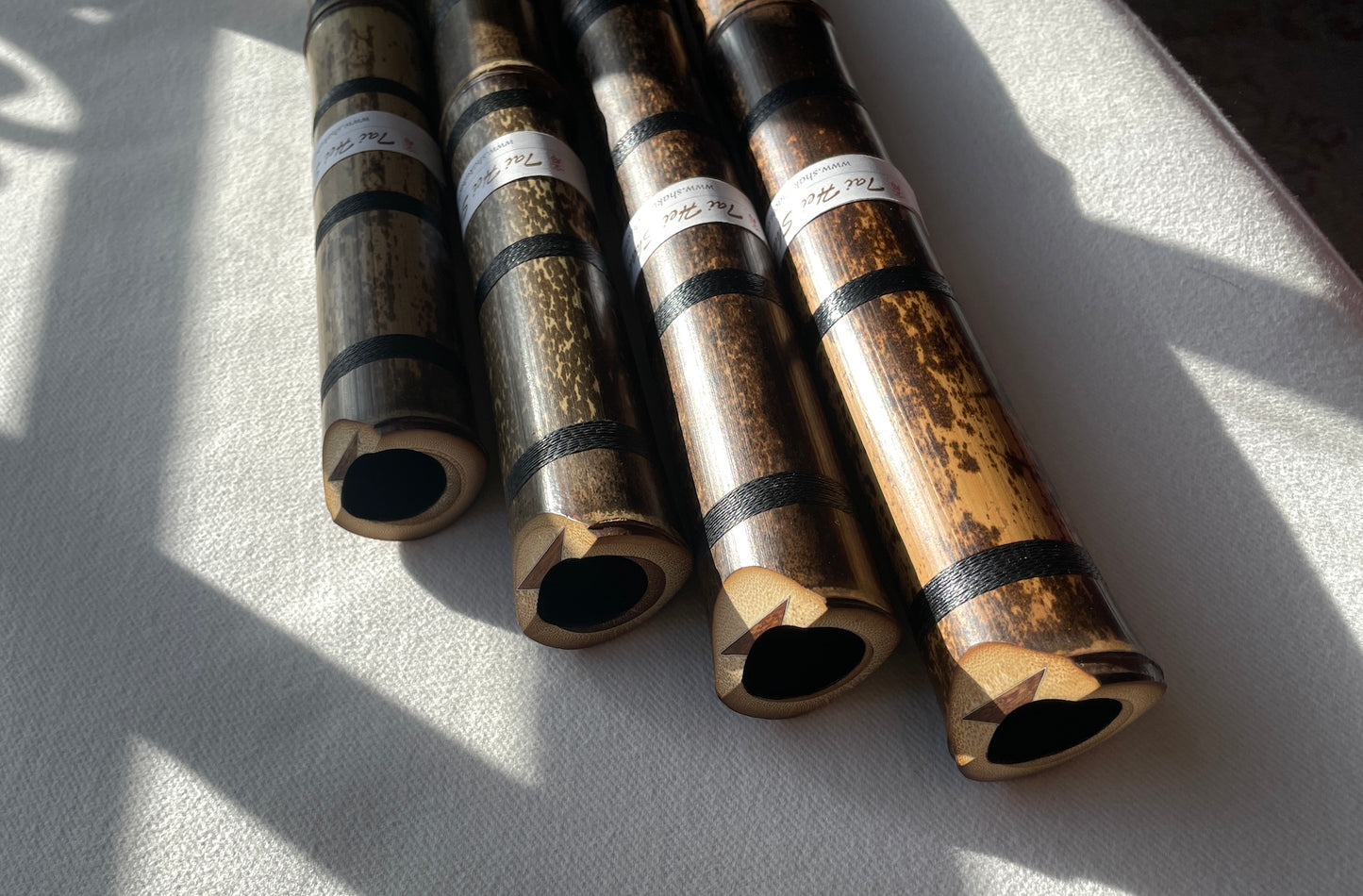 Advanced Student Shakuhachi, from Tai Hei Shakuhachi, size 2.0, key of C Shakuhachi Lark in the Morning