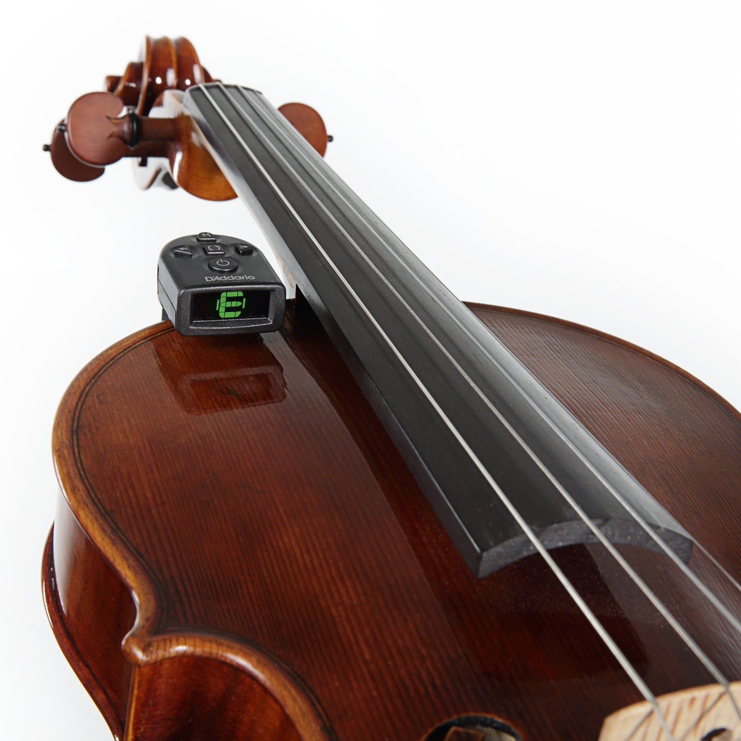 D'Addario MICRO VIOLIN TUNER Chromatic Tuner with Violin Mount Tuners & Recorders D'Addario/Planet Waves