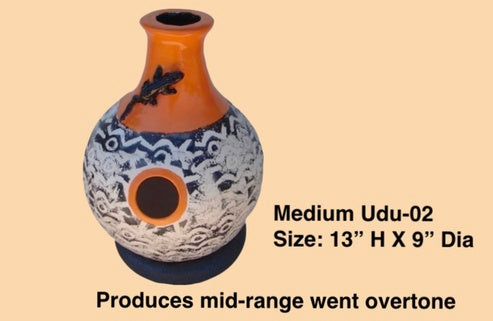Udu Drum, 9" Clay drums Lark in the Morning