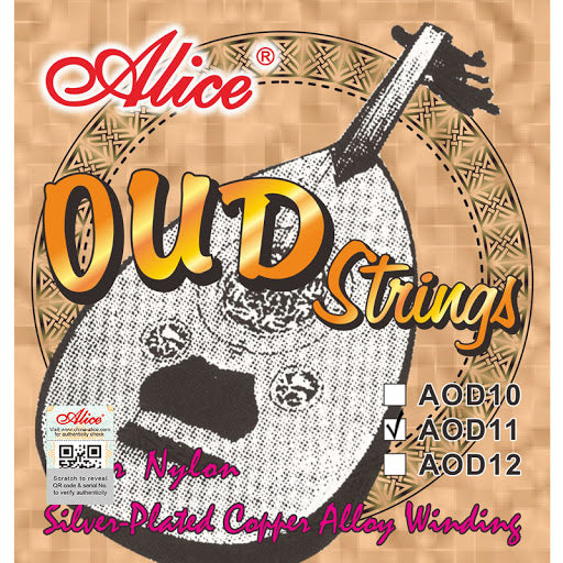 Alice 11-String Oud Strings Accessories_Strings Alice