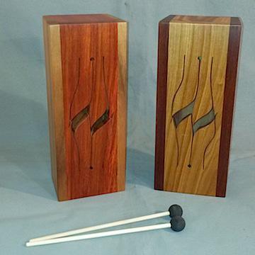 Ivy 4 Note Tongue Drum Wooden Tongue Drums Lark in the Morning