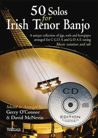 50 Solos for Irish Tenor Banjo Book/CD Pack 