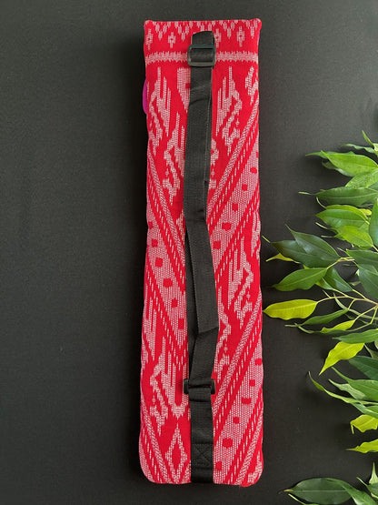 Little Fish Cotton Flute Bag - Red Vision - Suitable for Medium Flute