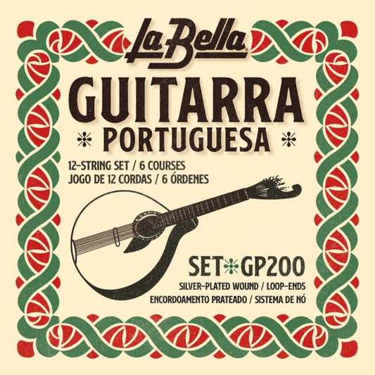 La Bella Guitarra Portuguesa Strings Set