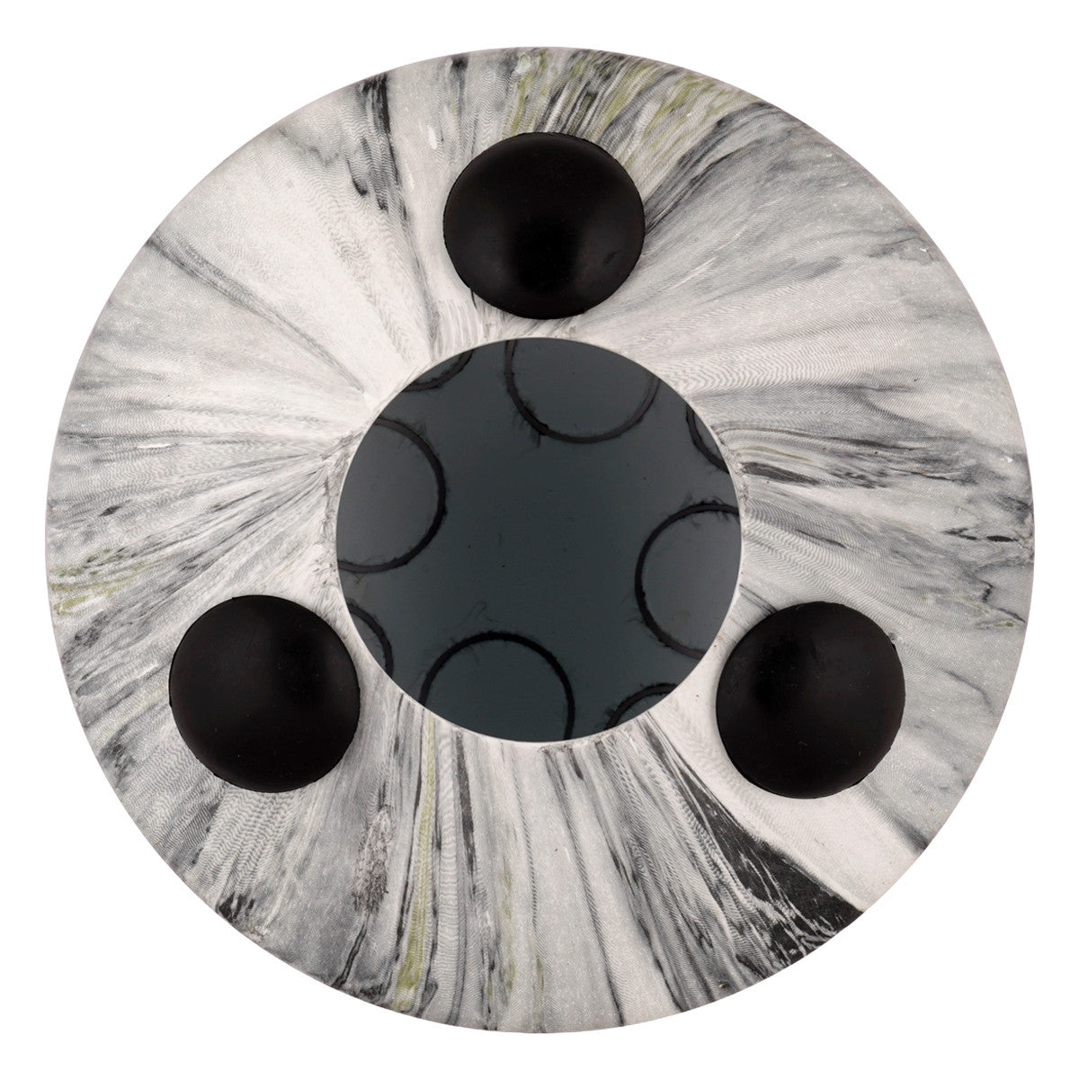 Nataraj Tongue Drum 8 inches, C Pygmy, White Marble