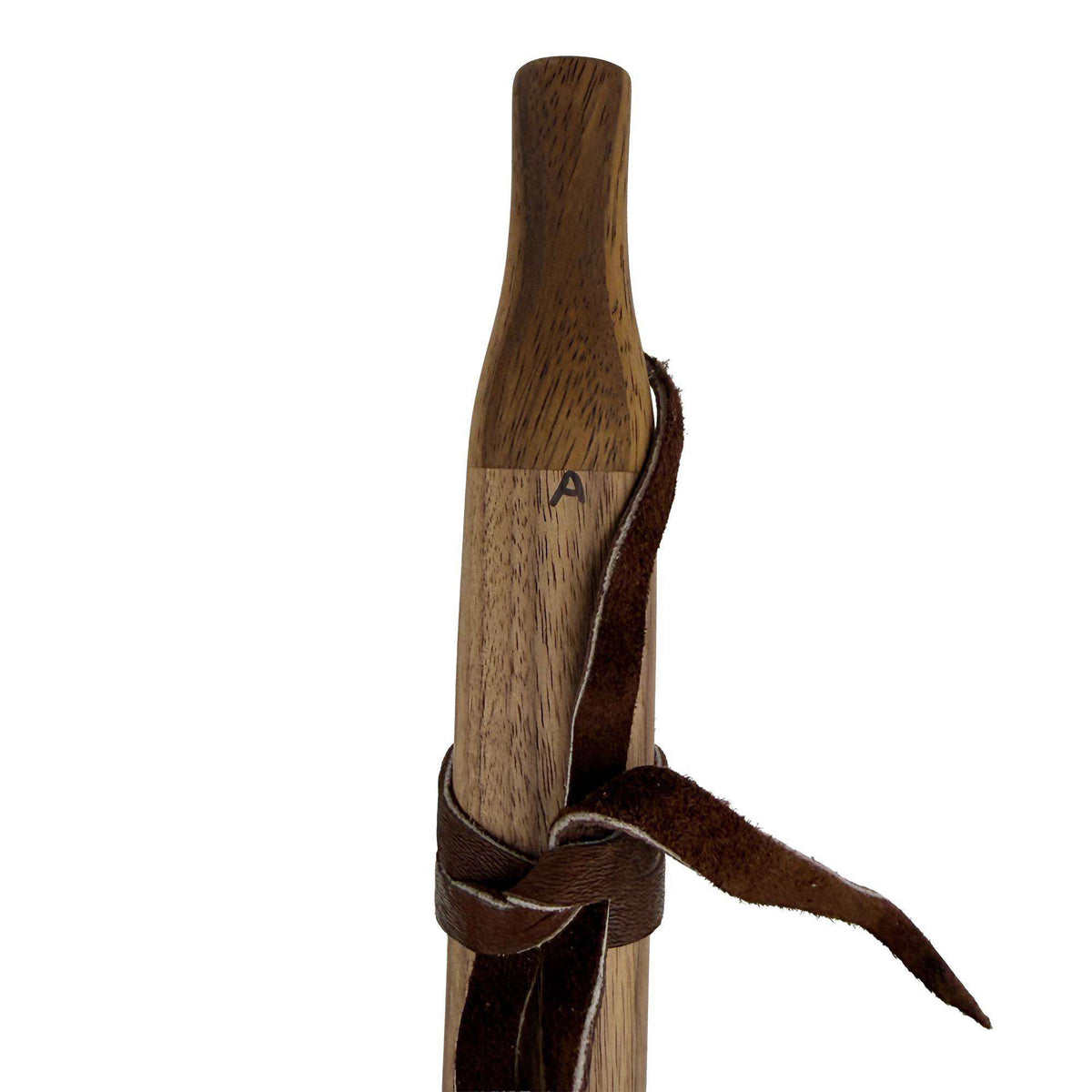 Native American Flute in A Minor by Nash Tavewa, Walnut with Acacia Mouthpiece 