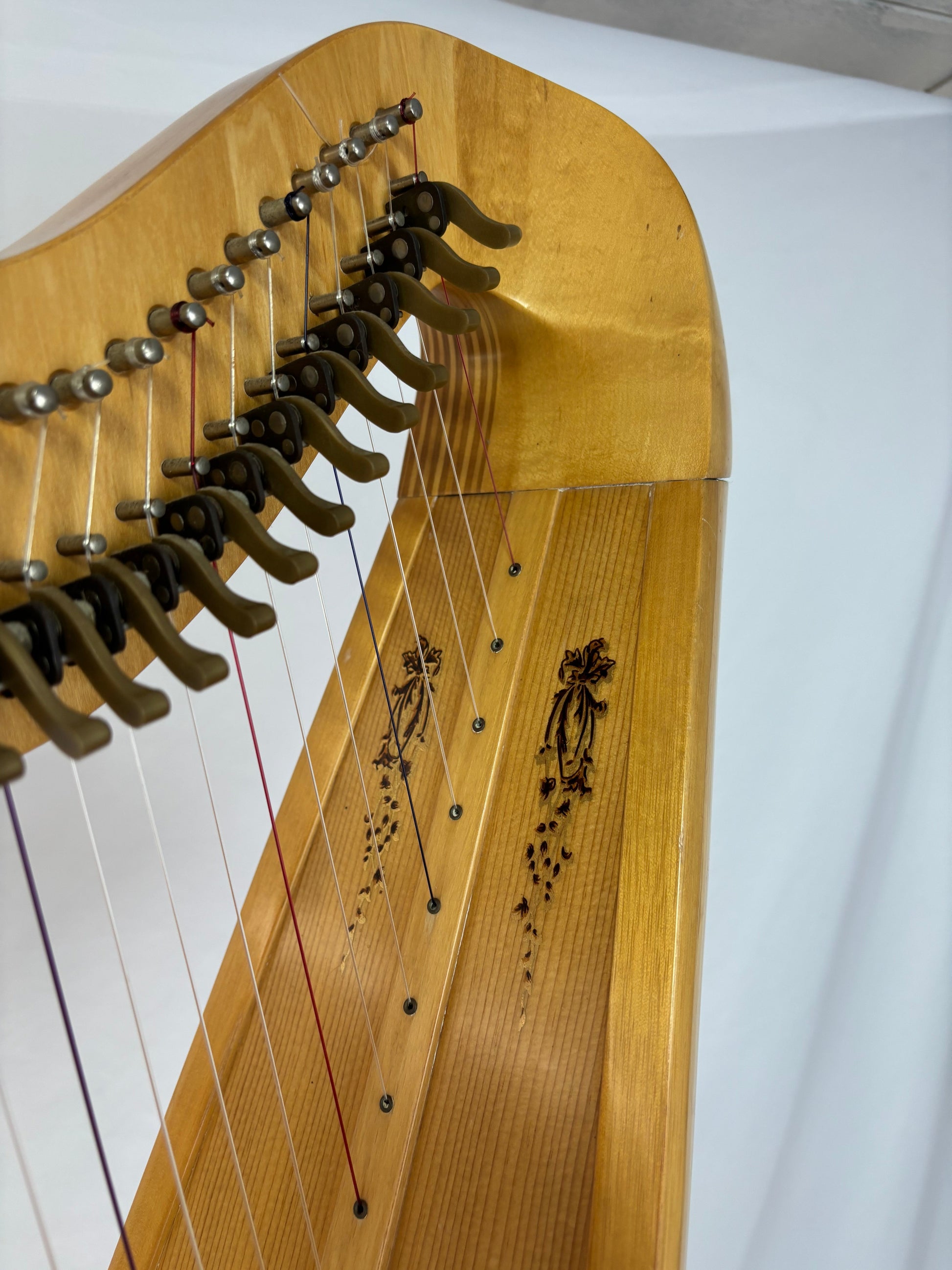 Lyon & Healy Troubadour IV Harp,  Pre-owned 