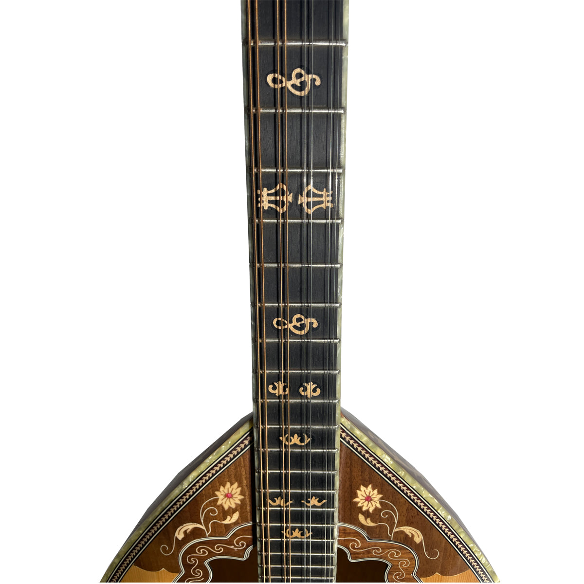 Sakis 8 String Bouzouki, 60 Stave Model Bouzoukis Lark in the Morning   