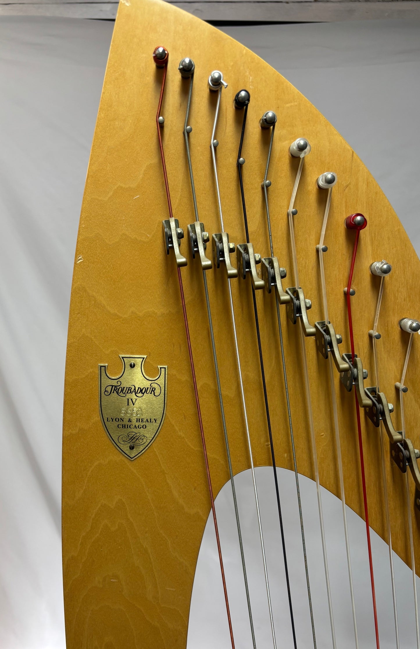 Lyon & Healy Troubadour IV Harp,  Pre-owned 