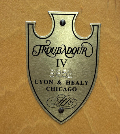 Lyon & Healy Troubadour IV Harp,  Pre-owned 