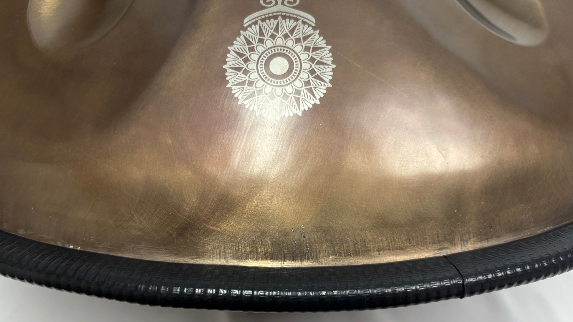 Handpan in "D Celtic Minor" tuning, 9 notes, *Blemished* 