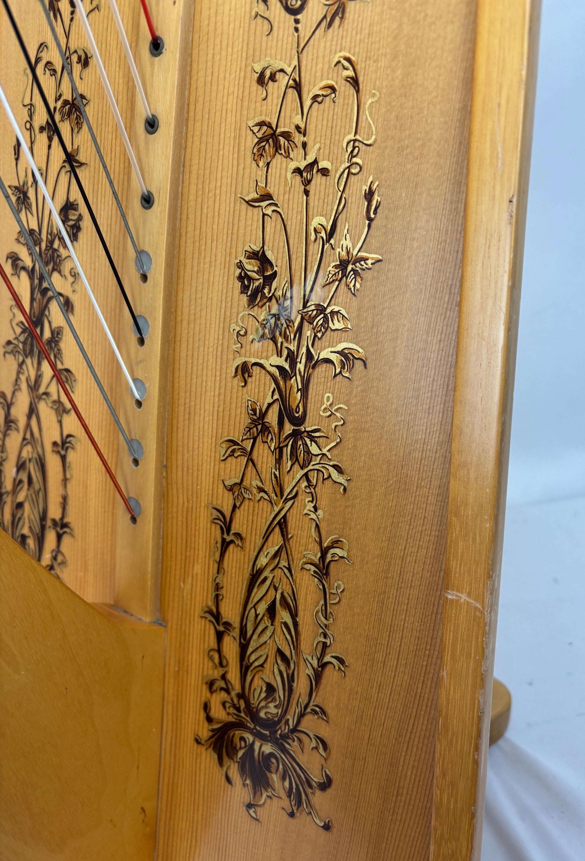 Lyon & Healy Troubadour IV Harp,  Pre-owned 