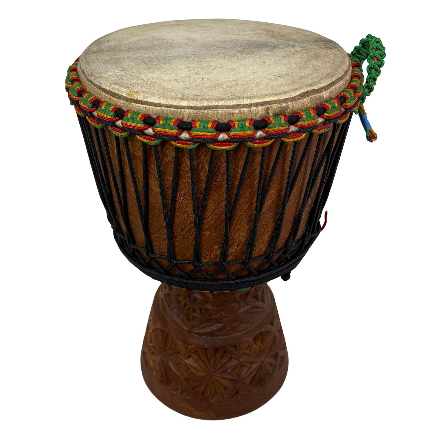 Djembe Drum, Professional, Lenke Wood, Triple Cradles, 14.5" x 24"