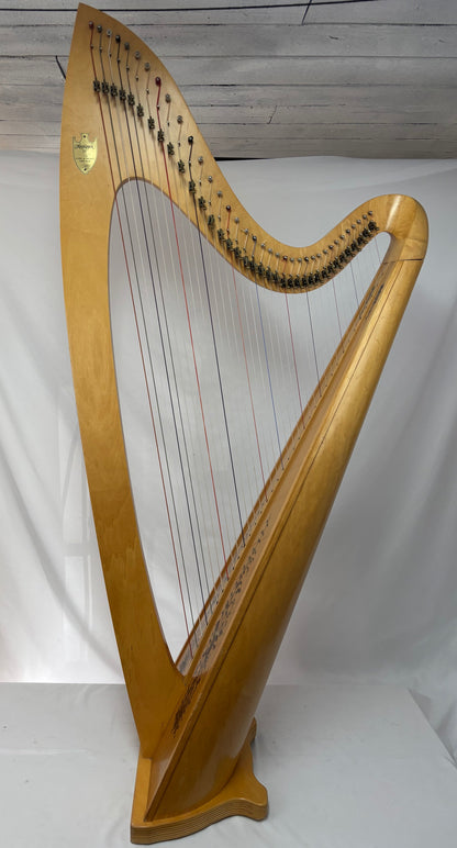 Lyon & Healy Troubadour IV Harp,  Pre-owned 