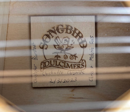 Songbird 14/13/8 Chickadee Chromatic Hammered Dulcimer Package, *Pre-owned