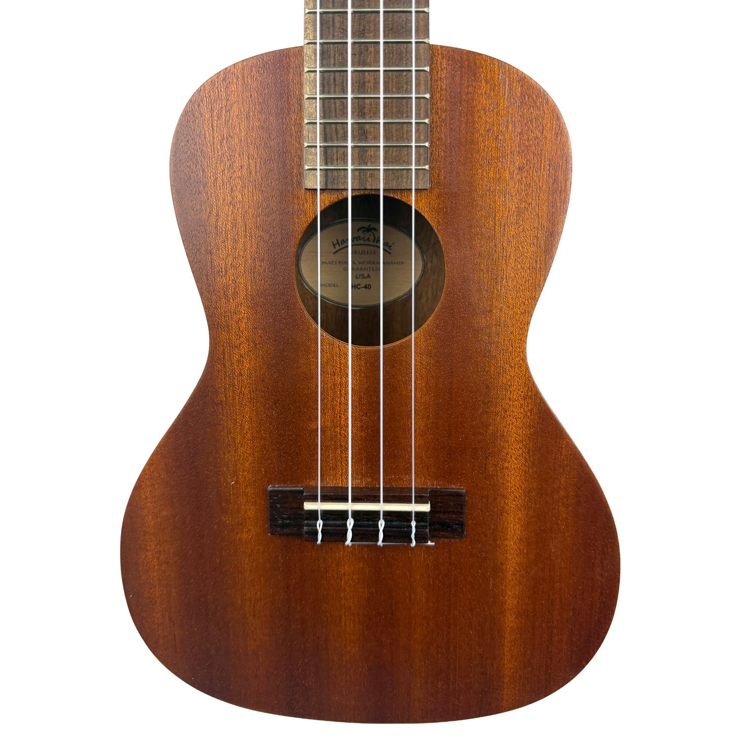 Hawaii Kai HC-40 Mahogany Concert Ukulele w/ Aquila Strings 