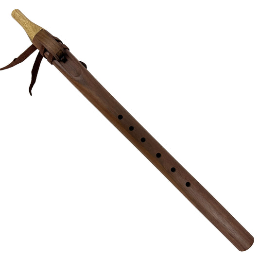 Native American Flute in F Minor by Nash Tavewa, 432 Hz., Peruvian Black Walnut with Acacia Mouthpiece