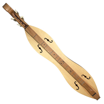 Mountain Dulcimer, 4 Strings, Lacewood with Spruce Top 
