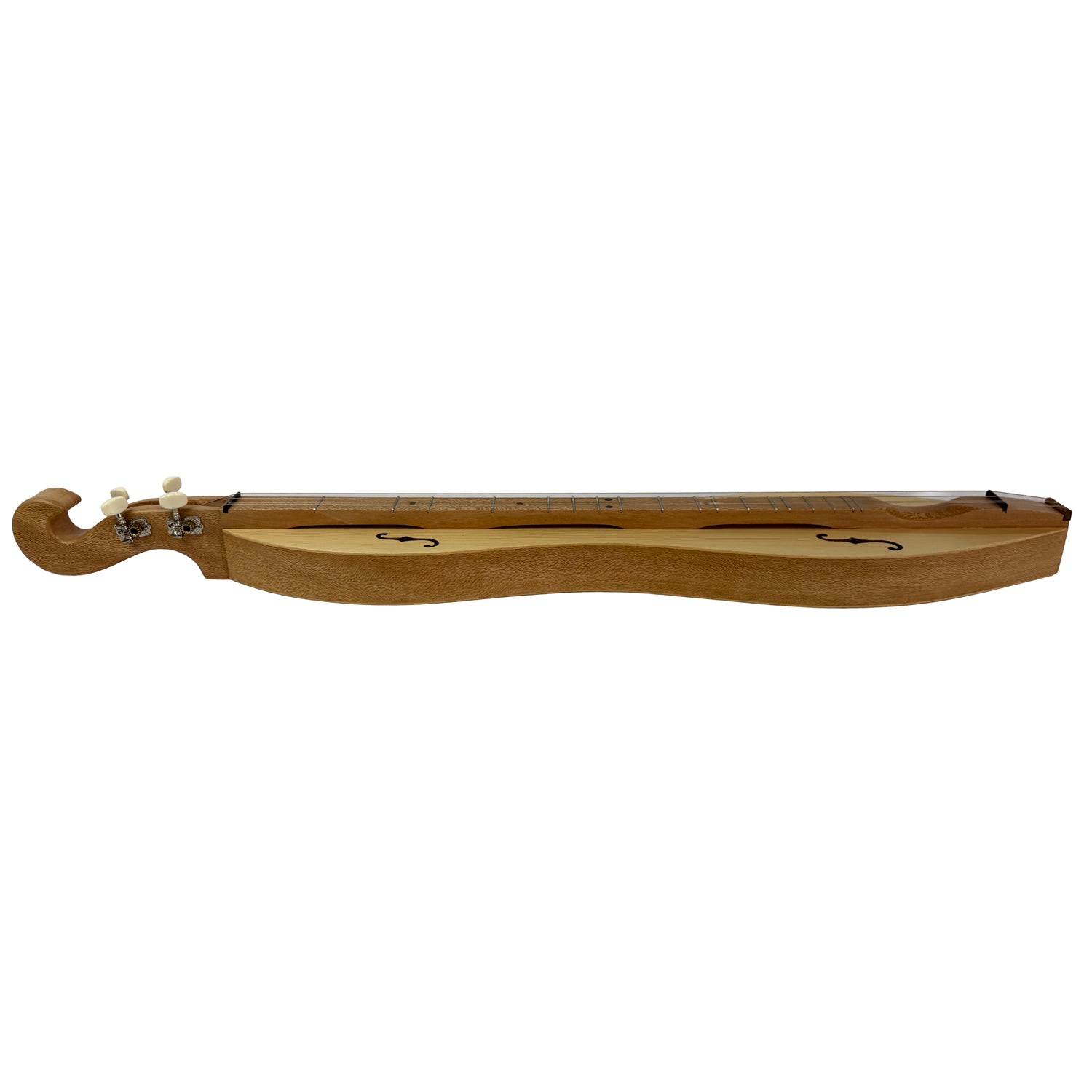 Mountain Dulcimer, 4 Strings, Lacewood with Spruce Top 