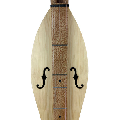 Mountain Dulcimer, 4 Strings, Lacewood with Spruce Top 