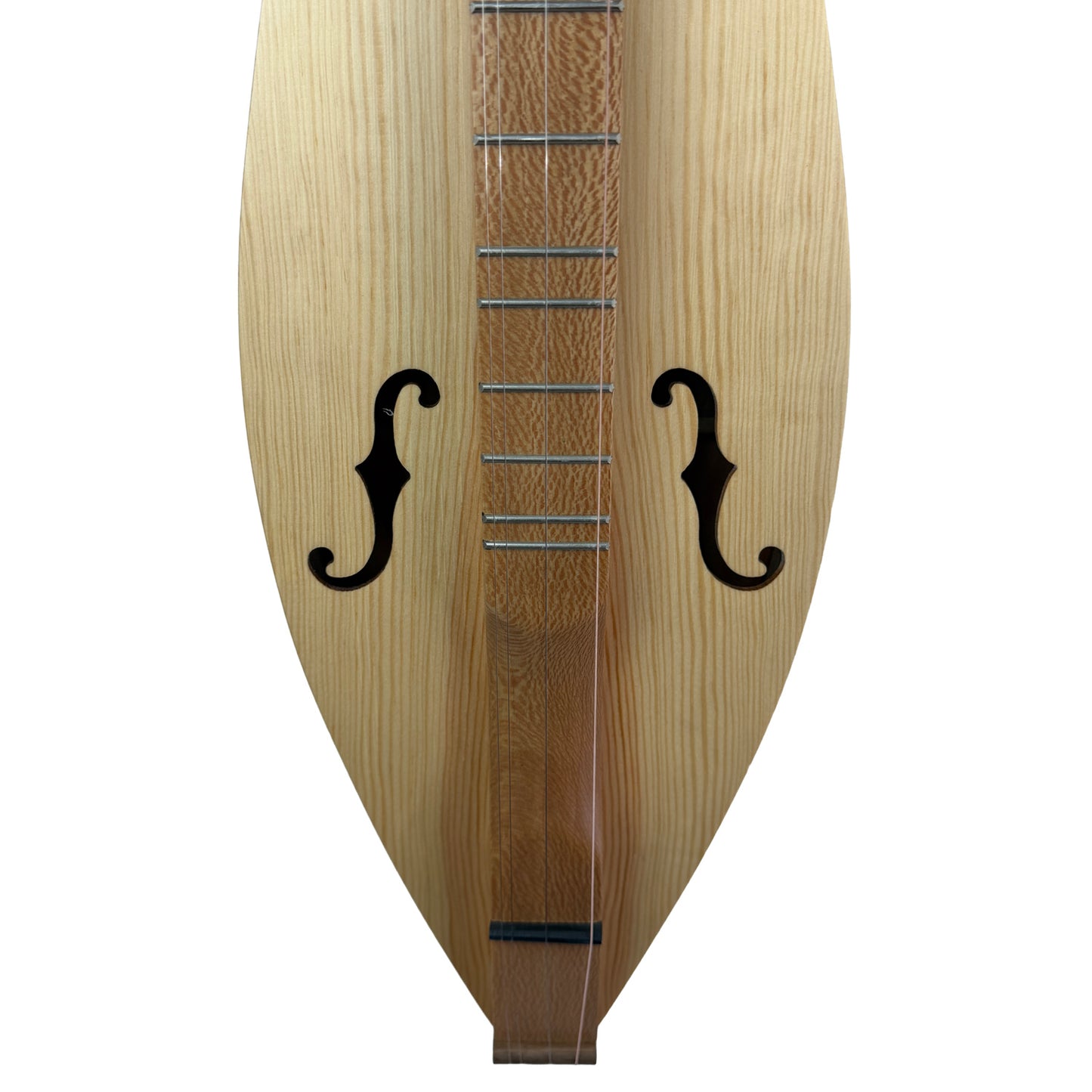 Mountain Dulcimer, 4 Strings, Lacewood with Spruce Top 