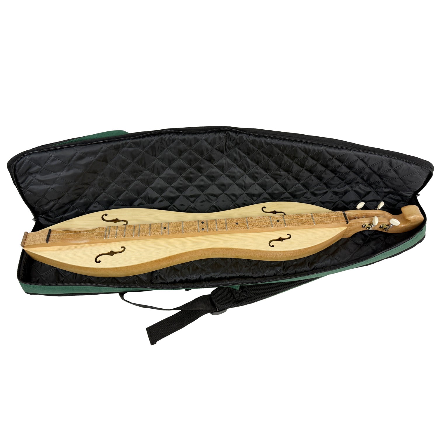 Mountain Dulcimer, 4 Strings, Lacewood with Spruce Top 