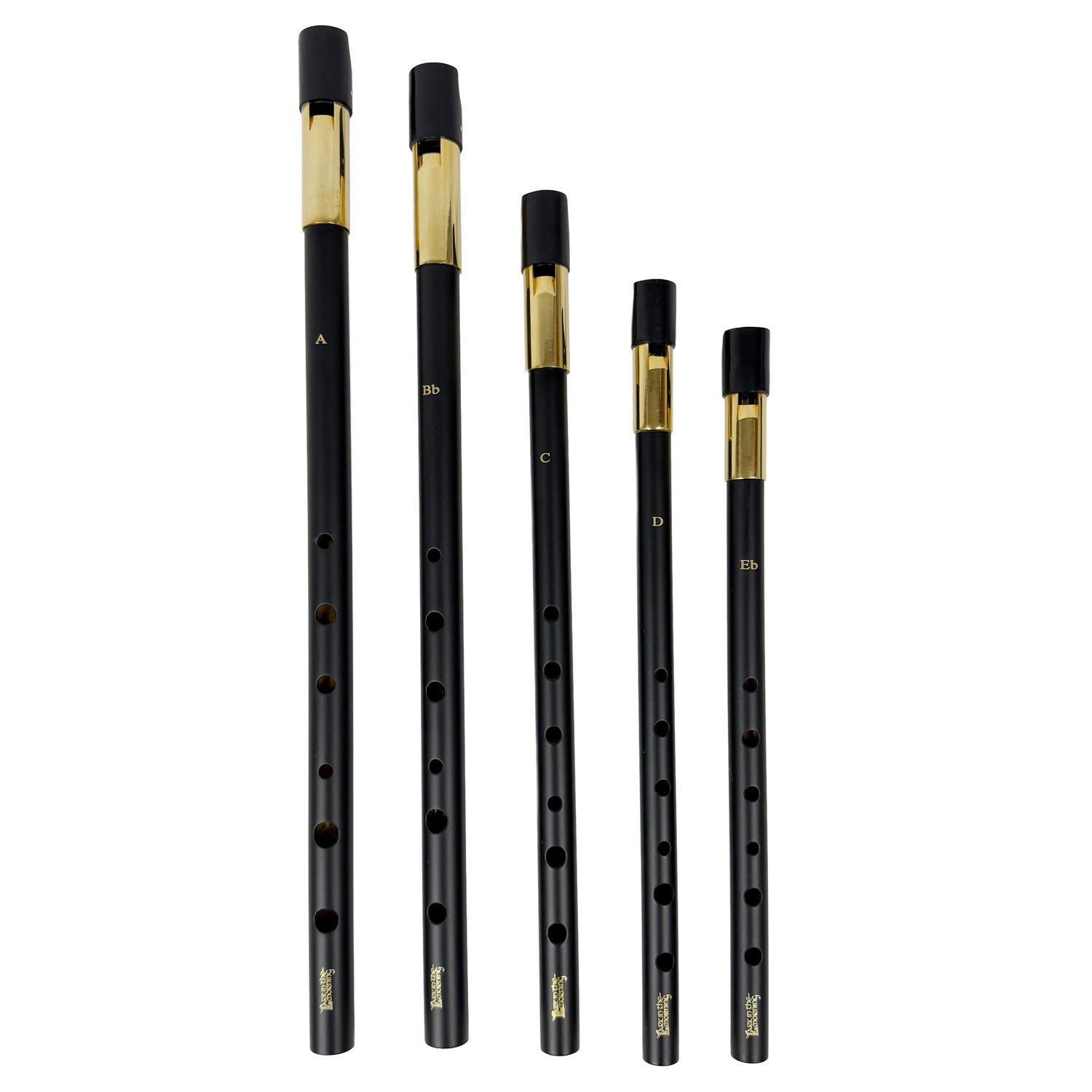 Pennywhistle, Nickel Body, Brass Head, Eb 