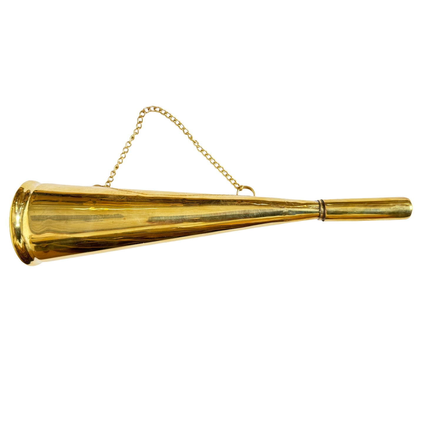 Brass Party Horn, 14" with reed 