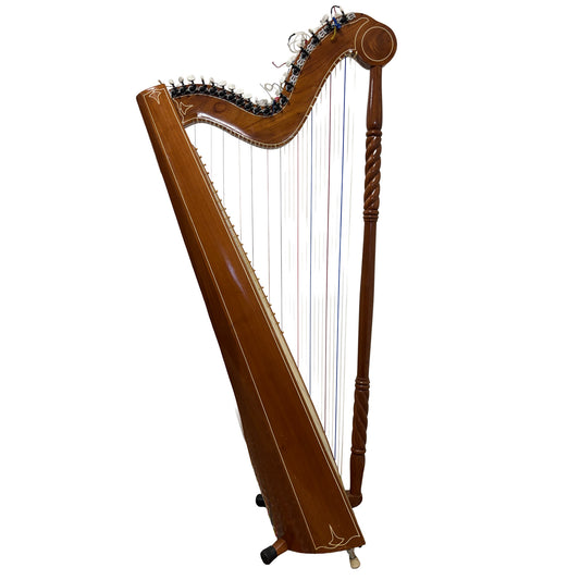 パラグアイのハープ、38弦、中古