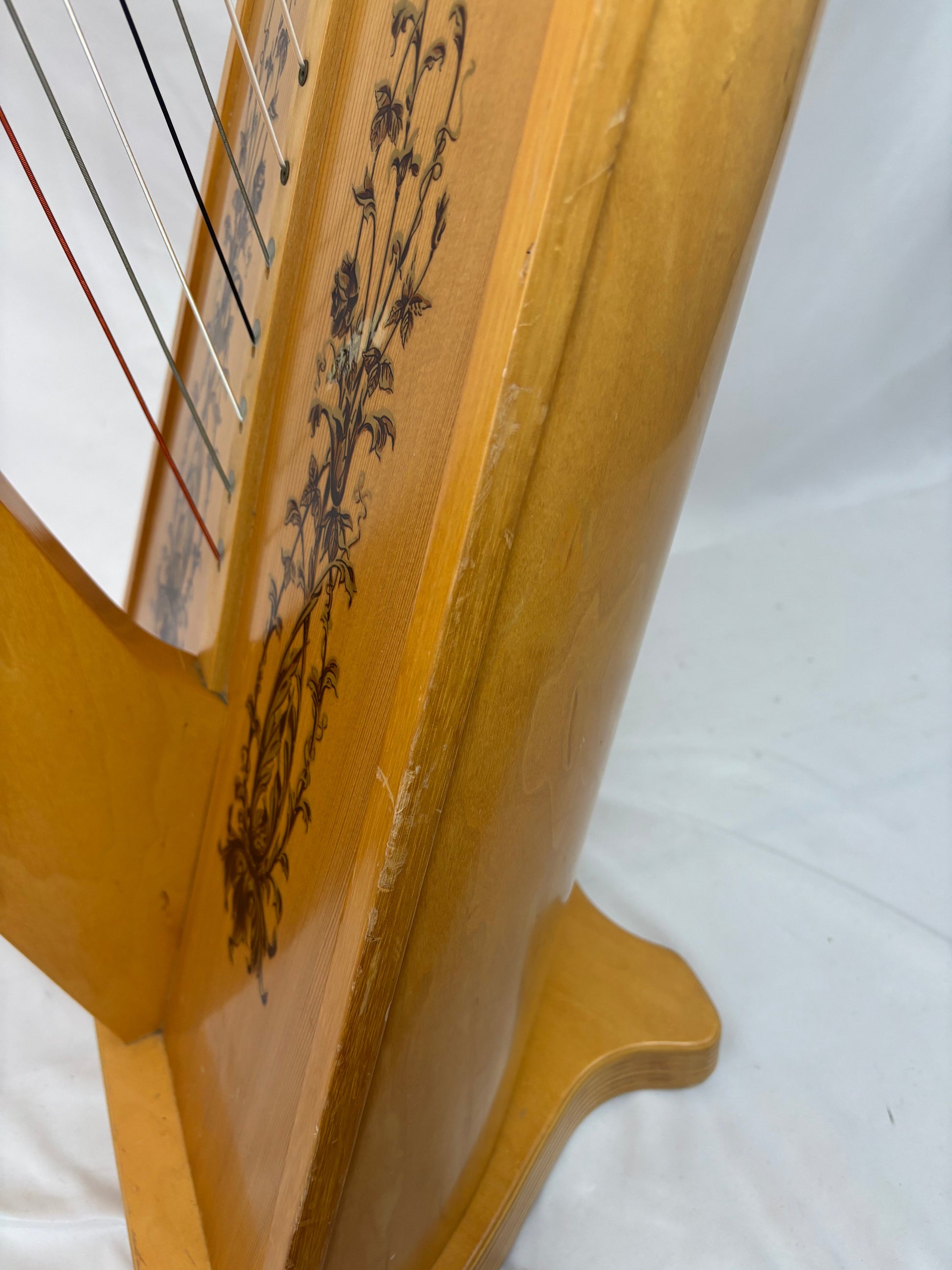 Lyon & Healy Troubadour IV Harp,  Pre-owned 