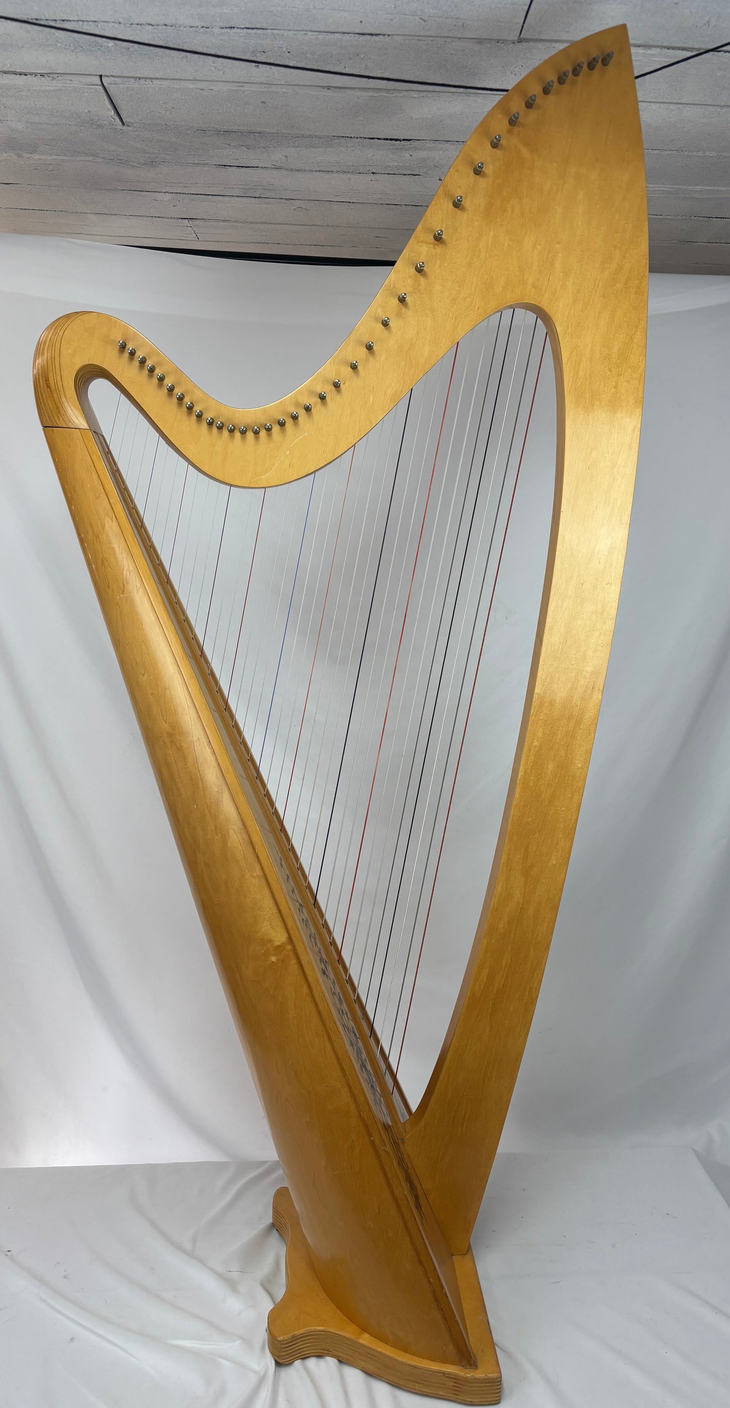 Lyon & Healy Troubadour IV Harp,  Pre-owned 