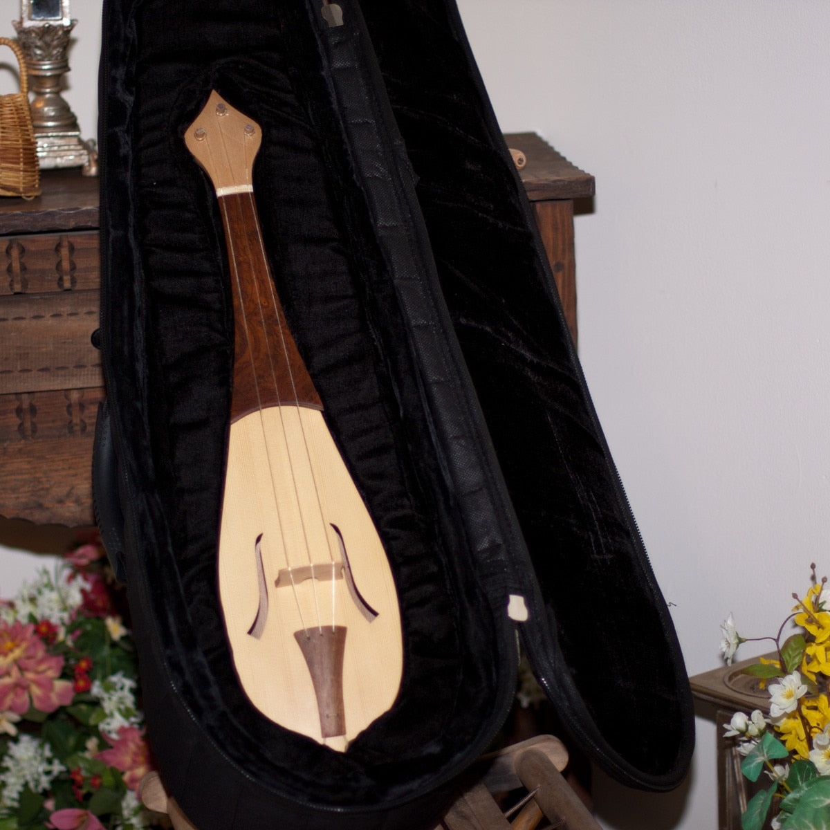 Roosebeck Rebec w/Padded Gig Bag 